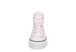 Converse Womens Chuck Taylor All Star High Top Platform Sneaker - Pale Pink -Women Shoes Store US 01 401713 02