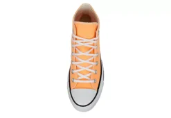 Converse Womens Chuck Taylor All Star High Top Platform Sneaker - Orange -Women Shoes Store US 01 401714 05
