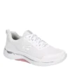 Skechers Womens Arch Fit Lace Up Sneaker - White