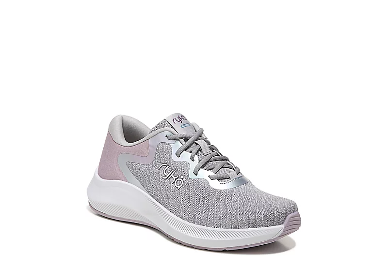 Ryka Womens Flourish Walking Shoe - Grey 1 Ryka Womens Flourish Walking Shoe - Grey