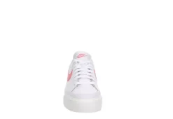 Nike Womens Court Legacy Lift Sneaker - White -Women Shoes Store US 01 401815 02