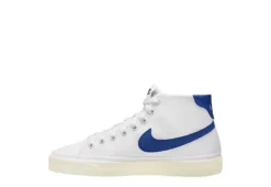 Nike Womens Court Legacy Mid Sneaker - White 9 Nike Womens Court Legacy Mid Sneaker - White -Women Shoes Store US 01 401817 02