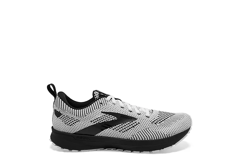 Brooks Womens Revel 5 Running Shoe - White 2 Brooks Womens Revel 5 Running Shoe - White - Image 2