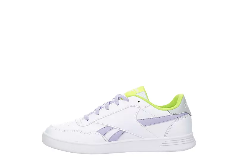 Reebok Womens Court Advance Sneaker - White 4 Reebok Womens Court Advance Sneaker - White - Image 4