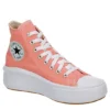 Converse Womens Chuck Taylor All Star Move High Top Sneaker - Pink