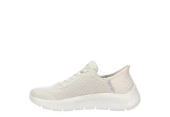 Skechers Womens Go Walk Flex Bungee Slip-ins Running Shoe - Off White -Women Shoes Store US 01 401931 03