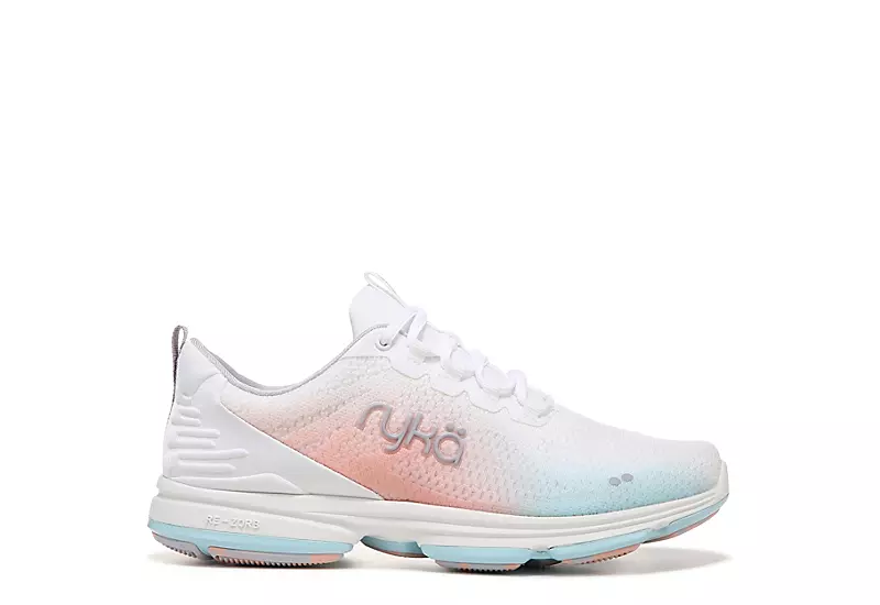 Ryka Womens Devotion Plus 4 Walking Shoe - White 2 Ryka Womens Devotion Plus 4 Walking Shoe - White - Image 2