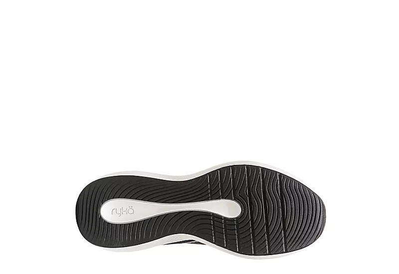 Ryka Womens Ferocity Slip On Sneaker - Black 7 Ryka Womens Ferocity Slip On Sneaker - Black - Image 7