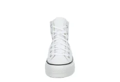 Converse Womens Chuck Taylor All Star High Top Platform Sneaker - White -Women Shoes Store US 01 431055 02