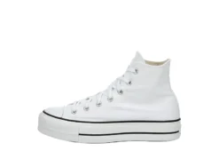 Converse Womens Chuck Taylor All Star High Top Platform Sneaker - White -Women Shoes Store US 01 431055 03