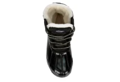 Sperry Girls Port Boot Rain Boot - Black -Women Shoes Store US 01 701397 05
