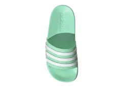 Adidas Girls Adilette Slide Sandal - Mint 10 Adidas Girls Adilette Slide Sandal - Mint -Women Shoes Store US 01 702040 03