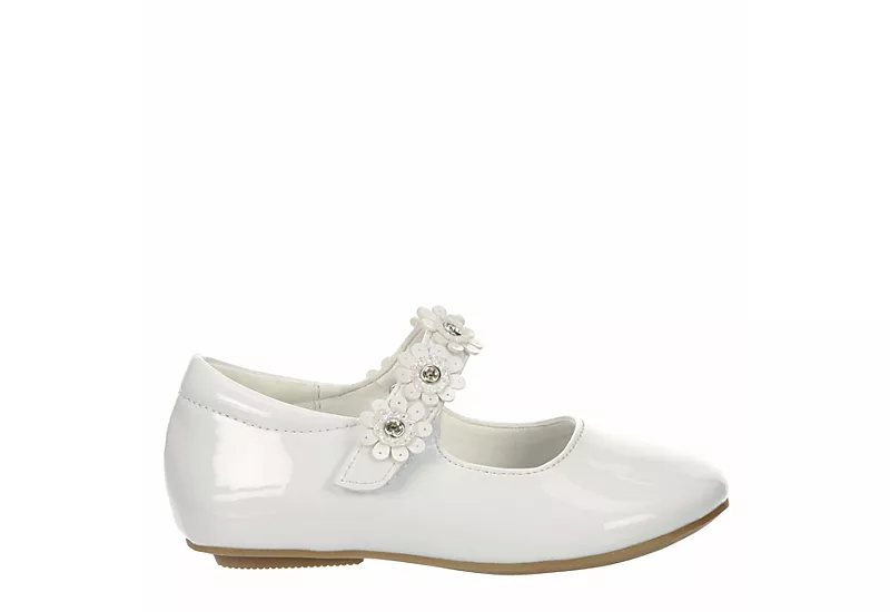 Cupcake Couture Girls Infant Daisee Dress Flat - White 2 Cupcake Couture Girls Infant Daisee Dress Flat - White - Image 2