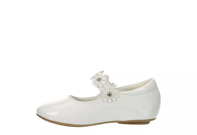 Cupcake Couture Girls Infant Daisee Dress Flat - White 4 Cupcake Couture Girls Infant Daisee Dress Flat - White - Image 4