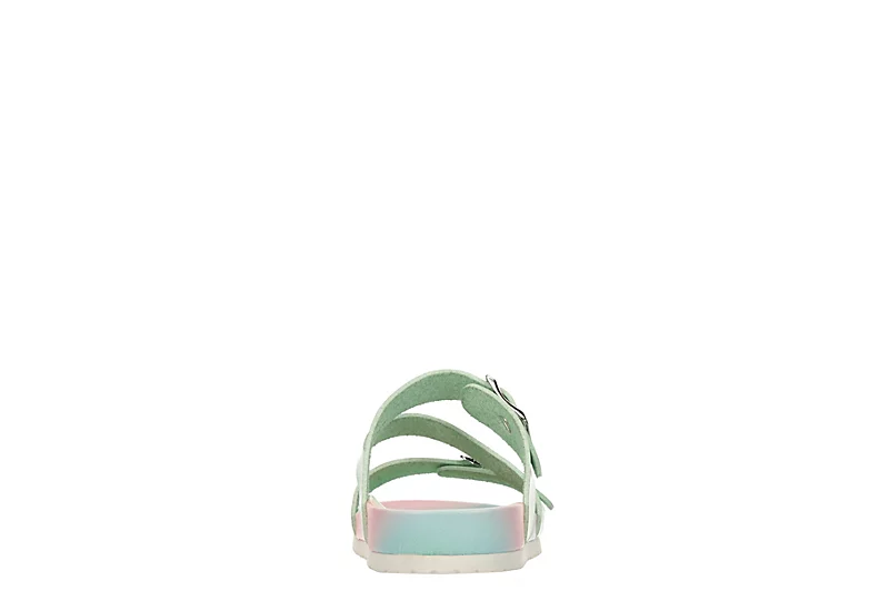 Cupcake Couture Girls Willow Footbed Sandal - Mint 5 Cupcake Couture Girls Willow Footbed Sandal - Mint - Image 5
