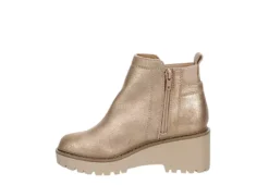 Dv By Dolce Vita Girls Fury Wedge Bootie - Rose Gold -Women Shoes Store US 01 702428 03