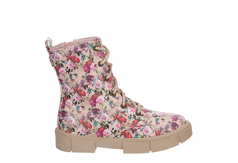Blowfish Girls Playground-k Lace-up Boot - Floral 2 Blowfish Girls Playground-k Lace-up Boot - Floral - Image 2