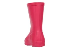Hunter Boots Llc Girls Infant Original First Classic Rain Boot - Pink -Women Shoes Store US 01 702492 04