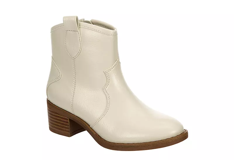 Cupcake Couture Girls June Western Boot - Ivory 1 Cupcake Couture Girls June Western Boot - Ivory