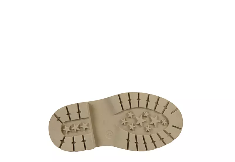 Cupcake Couture Girls Infant Lil Lexi Lace-up Boot - Beige 7 Cupcake Couture Girls Infant Lil Lexi Lace-up Boot - Beige - Image 7