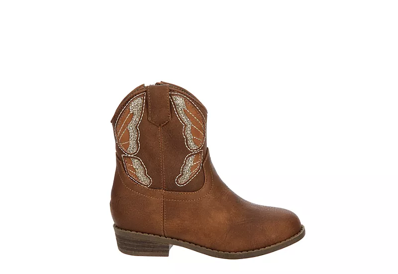 Madden Girl Girls Tpillar Western Boot - Tan 2 Madden Girl Girls Tpillar Western Boot - Tan - Image 2