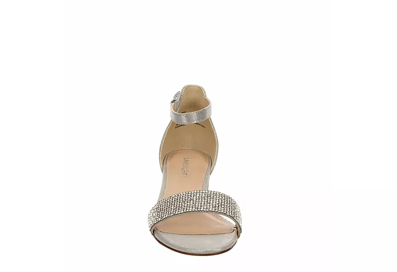Limelight Girls Jewel Dress Sandal - Silver 3 Limelight Girls Jewel Dress Sandal - Silver - Image 3