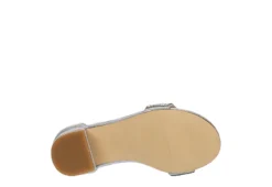 Limelight Girls Infant Lil Jewel Dress Sandal - Silver -Women Shoes Store US 01 702535 06