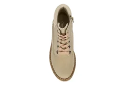 Cupcake Couture Girls Lexi Lace-up Boot - Beige 12 Cupcake Couture Girls Lexi Lace-up Boot - Beige -Women Shoes Store US 01 702557 05