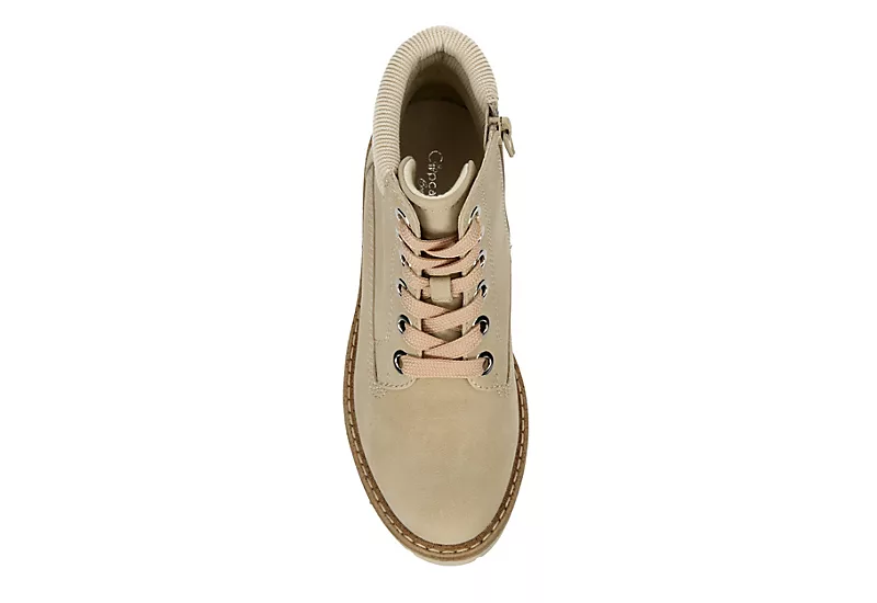 Cupcake Couture Girls Lexi Lace-up Boot - Beige 6 Cupcake Couture Girls Lexi Lace-up Boot - Beige - Image 6