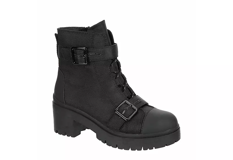 Limelight Girls Universe Lace Up Boot - Black 1 Limelight Girls Universe Lace Up Boot - Black