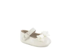 Baby Deer Girls Infant Mckenna Dress Flat - White
