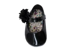 Baby Deer Girls Infant Linley Dress Flat - Black -Women Shoes Store US 01 702592 04