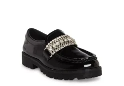 Steve Madden Girls Jmaybell Dress Shoe - Black