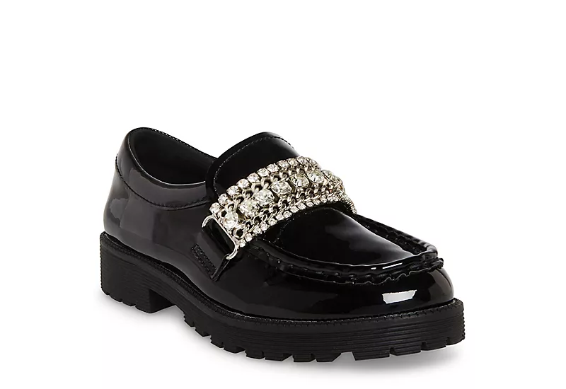 Steve Madden Girls Jmaybell Dress Shoe - Black 1 Steve Madden Girls Jmaybell Dress Shoe - Black