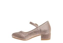Badgley Mischka Girls Glitterful Dress Shoe - Rose Gold -Women Shoes Store US 01 702611 03