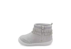 Stride Rite Girls Infant Crib Bianca Boot - Grey 10 Stride Rite Girls Infant Crib Bianca Boot - Grey -Women Shoes Store US 01 702617 03