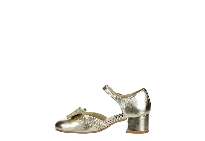 Rachel Shoes Girls Valeria Dress Heel - Gold 4 Rachel Shoes Girls Valeria Dress Heel - Gold - Image 4