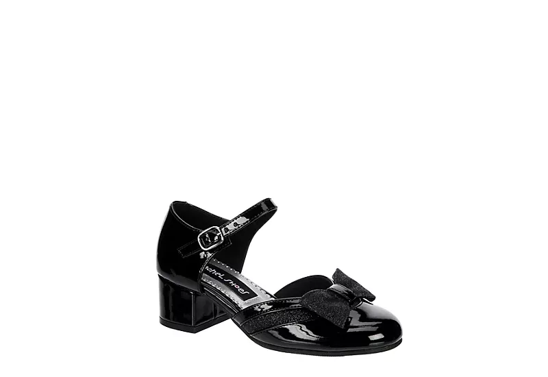 Rachel Shoes Girls Valeria Dress Heel - Black 1 Rachel Shoes Girls Valeria Dress Heel - Black