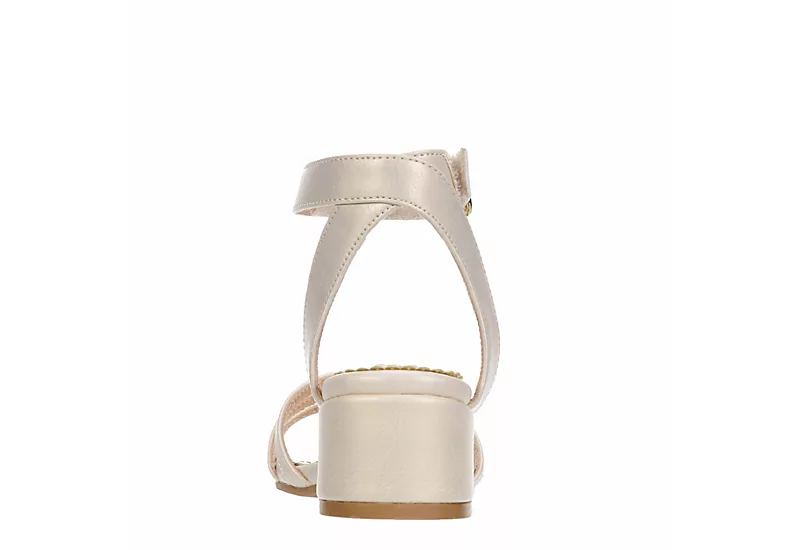 Rachel Shoes Girls Elodie Dress Heel - Beige 5 Rachel Shoes Girls Elodie Dress Heel - Beige - Image 5