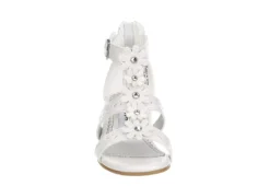 Rachel Shoes Girls Infant Lil Carlee Dress Heel - White 9 Rachel Shoes Girls Infant Lil Carlee Dress Heel - White -Women Shoes Store US 01 702665 02