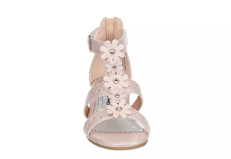 Rachel Shoes Girls Infant Lil Carlee Dress Heel - Pink 3 Rachel Shoes Girls Infant Lil Carlee Dress Heel - Pink - Image 3