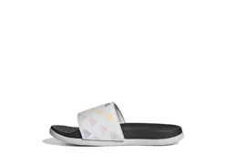 Adidas Girls Adilette Comfort Slide Sandal - Grey -Women Shoes Store US 01 702718 02