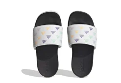 Adidas Girls Adilette Comfort Slide Sandal - Grey -Women Shoes Store US 01 702718 03