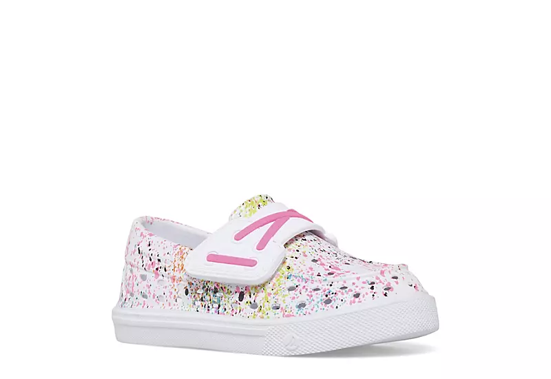 Sperry Girls Infant Bahama Float Boat Slip On Sneaker - White 1 Sperry Girls Infant Bahama Float Boat Slip On Sneaker - White