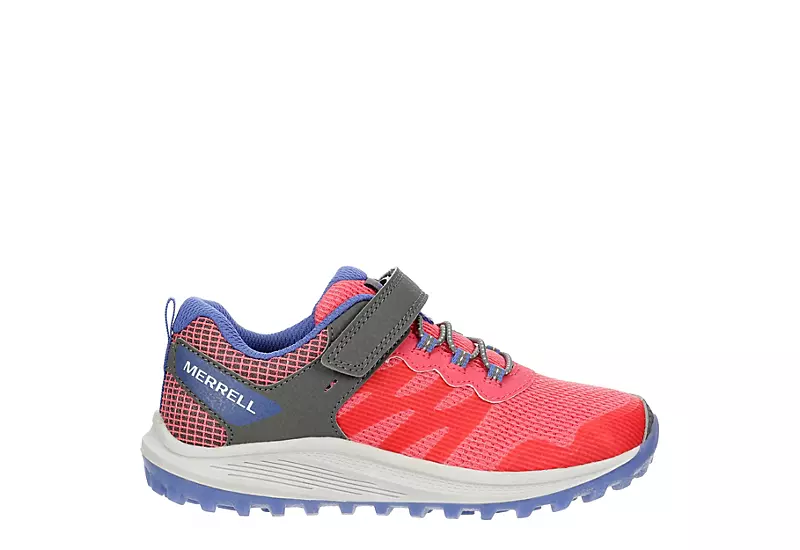 Merrell Girls Nova 3 Sneaker - Coral 2 Merrell Girls Nova 3 Sneaker - Coral - Image 2