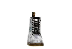 Dr. Martens Dr.martens Girls 1460 Combat Boot - Grey 9 Dr. Martens Dr.martens Girls 1460 Combat Boot - Grey -Women Shoes Store US 01 702736 02