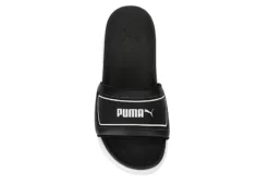 Puma Girls Karmen Slide Sandal - Black -Women Shoes Store US 01 702763 05