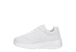 Skechers Girls Uno Lite Sneaker - White -Women Shoes Store US 01 702811 03