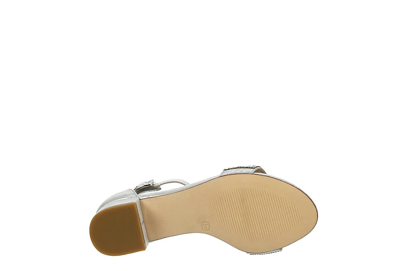 Cupcake Couture Girls Belle Dress Sandal - Silver 7 Cupcake Couture Girls Belle Dress Sandal - Silver - Image 7