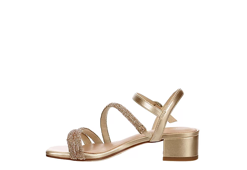Cupcake Couture Girls Elora Dress Sandal - Champagne 4 Cupcake Couture Girls Elora Dress Sandal - Champagne - Image 4